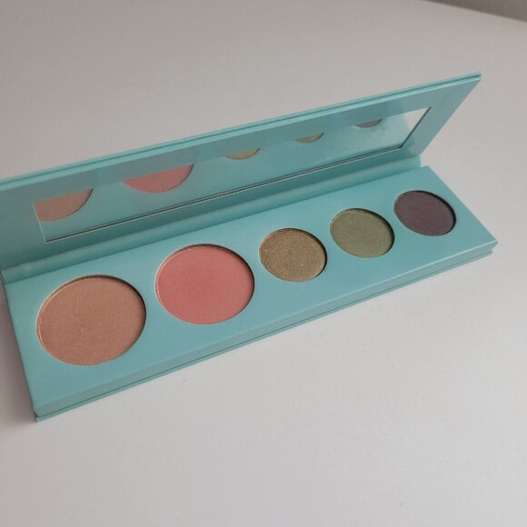 100% Pure Fruit Pigmented MERMAID Palette UNSEALED New SOLD OUT Online - Picture 6 of 10